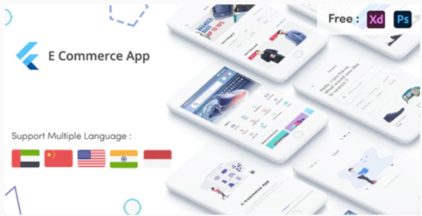 Flutter ECommerce UI KIT Template