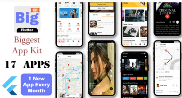 BigKit - Biggest Flutter App Template Kit