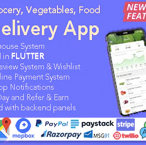 Grocery, Vegetable & Food Delivery App