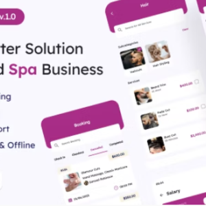 Flutter Solution for Salon and Spa Business