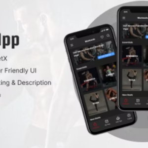Fitness app - Flutter App UI Kit