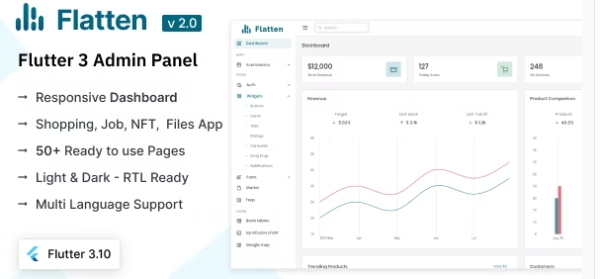 Flutter Admin Panel