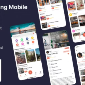 Flutter mobile directory listing & booking app