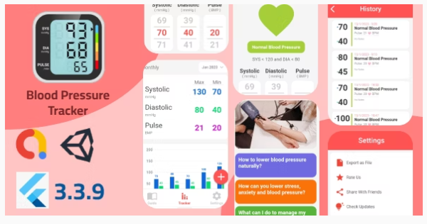 Blood Pressure Tracker - Flutter App