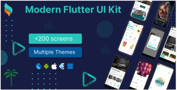 Jejookit - FlutterFlex UI Kit | Flutter Template Responsive