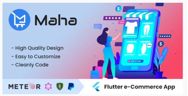 Maha - Ecommerce Flutter App