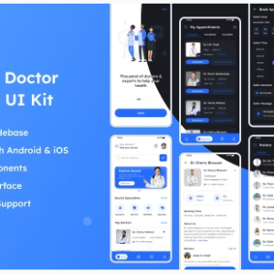 Prime Online Doctor Appointment Flutter UI Kit