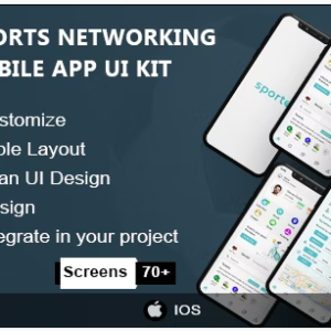 Sporto - Flutter Ui kit (Sport Networking)