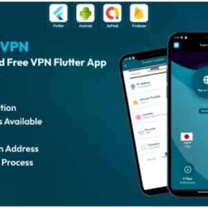 SuperVPN - Unlimited Free VPN Flutter App