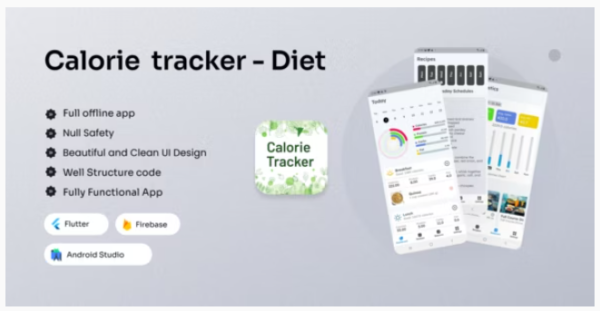 Calorie Tracker | Weight Loss - Flutter App