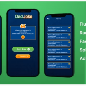 Dad Jokes App with Flutter, Admob Ads
