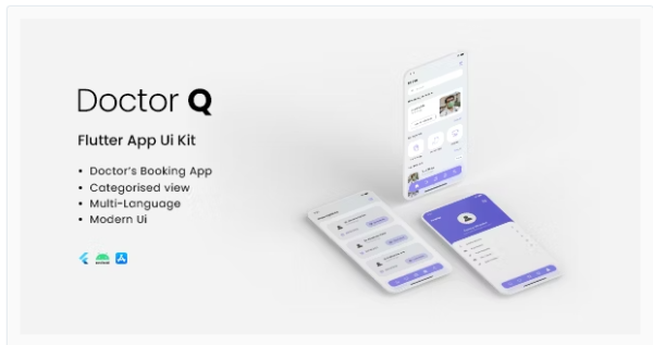 DoctorQ Flutter App UIKit