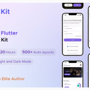 FlexUI Kit Flutter - Best Flutter UI Kit
