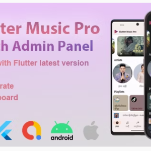 Flutter Music Pro - Music Streaming Platform
