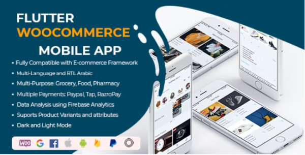 Flutter WooCommerce Android & Ios apps