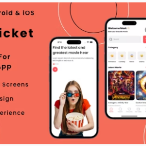 Movie Ticket App - Flutter Mobile App Template