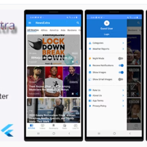 NewExtra Flutter App For Android & IOS
