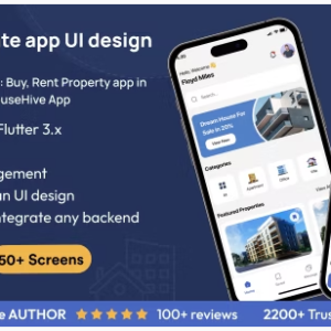 UrbanEstate UI Template: Buy, Rent Property app in Flutter(Android, iOS) | HouseHive App