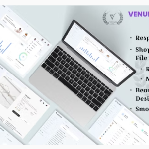 Venues-Flutter Admin Dashboard for E-Commerce