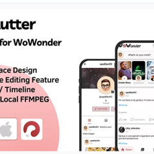 WoFlutter - Flutter App for WoWonder