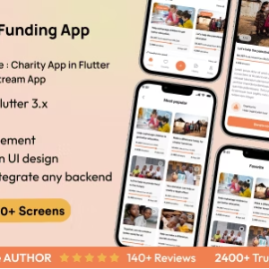 CaringHandsApp template : Charity App in Flutter (Android, iOS) | SupportStream App