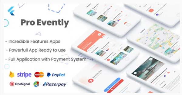 Flutter Event App with Ticketing Event Admin