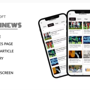 Shopify News App - The Best Flutter Shopinews app 2024