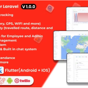 Field Manager Laravel + Flutter Field Employee tracking complete HRMS solution | Android + IOS