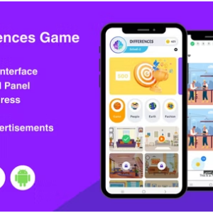Find Differences Game | Flutter Full App + Laravel Admin Panel