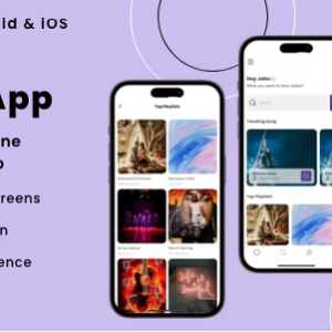 Musicplayer App - Online Music Player | Music Streaming Flutter App | Android | iOS Mobile App
