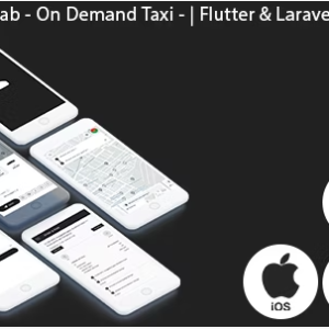 Uber - Lyft - Taxi Cab - On Demand Taxi Uber - Lyft - Taxi Cab - On Demand Taxi | Complete Solution | Flutter (Android+iOS) | Laravel