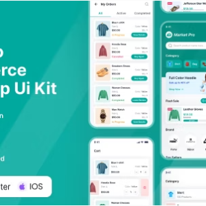 MarketPro - E-Commerce Flutter App UI Kit