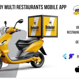 Dobul - Fully Functional Food Delivery Mobile Application for iOS & Android