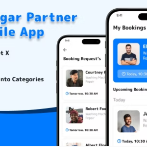 Karigar Partner - Service Provider App - Handyman - Flutter mobile app Template using GetX