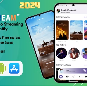 Nova Stream - Your Ultimate Audio Video ExperienceMobile Platform