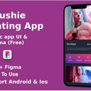 Dating App ANDROID + IOS + Figma (Free) | Ionic | UI Kit | Crushie