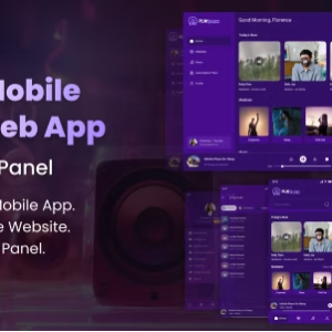 Play Music - Complete Music Player App, Web Admin panel with website | Best Music Streaming Engine