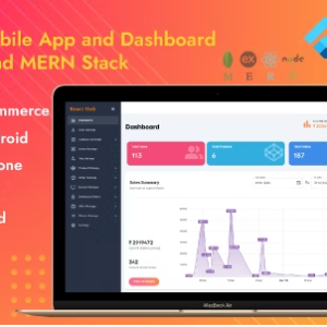 Ecommerce Mobile App and Dashboard using Flutter, React Js and Node Js