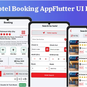 Hotel Booking Flutter UI Template