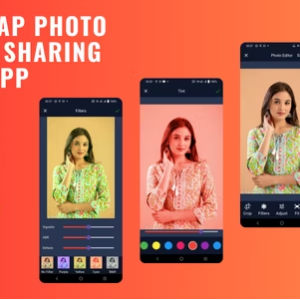 PhotoSnap - Advanced Photo Editor & Social Sharing Flutter App