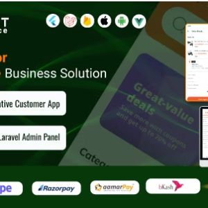 Smart eCommerce - Single Vendor Complete e-Commerce Mobile App With Admin Panel