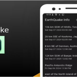 Flutter EarthQuake App