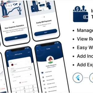 Income & Expense tracker - Flutter App Source Code