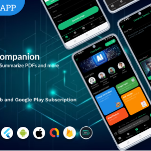 Smart AI Chat Companion: Complete Flutter Application