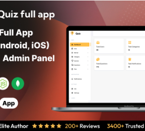 QuickQuiz Full App in Flutter with Node.js Backend | Interactive Quiz App