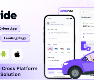 OvoRide - Complete Cross Platform Ride Sharing Solution