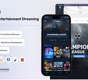 XTream - Live Sports & Entertainment Streaming SAAS Solution